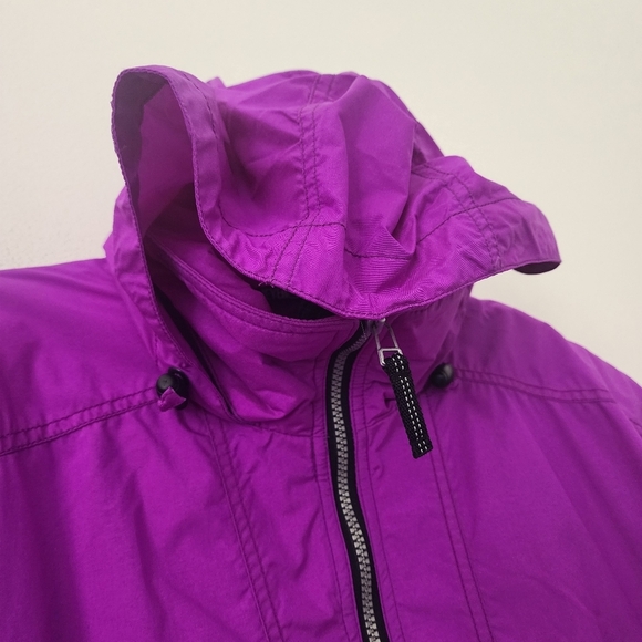 Vintage Obermeyer Purple Ski/  Windbreaker Set Size Jacket Large / Pants Size 10 - Picture 5 of 16